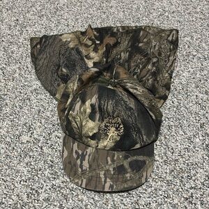 Mossy Oak Hat with Neck Scarf